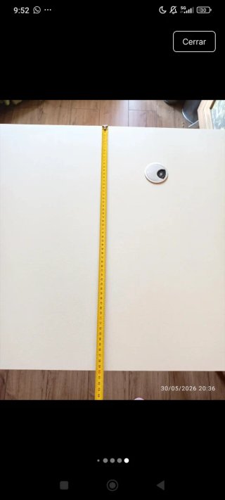 Mesa blanca multiusos