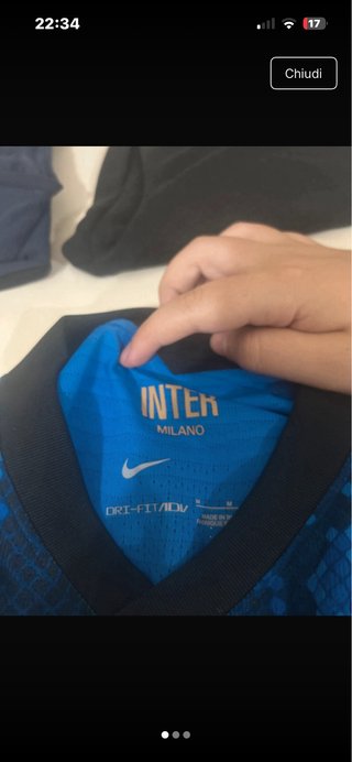 Maglia Inter Barella 2021/2022