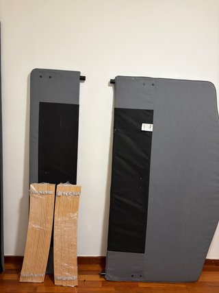 Cama Doble IKEA HAUGA 160x200 con 4 Cajones