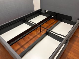 Cama Doble IKEA HAUGA 160x200 con 4 Cajones