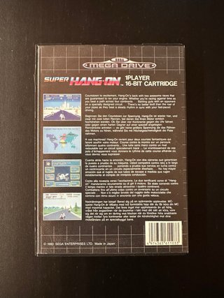 Super Hang-On - Mega Drive - Completo