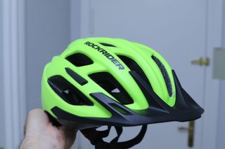 Casco Bicicleta Rockrider Amarillo