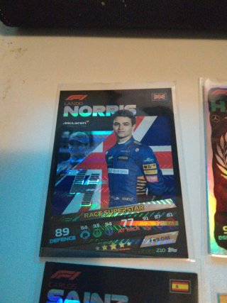 Lote Cartas F1 - Verstappen, Alonso, Vettel, Norri