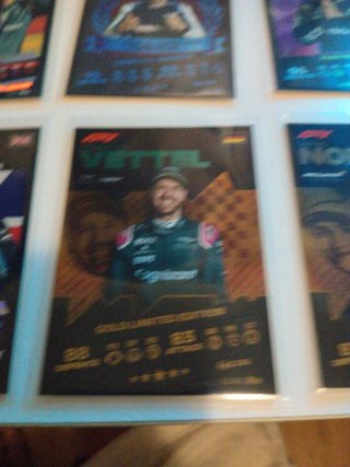Lote Cartas F1 - Verstappen, Alonso, Vettel, Norri