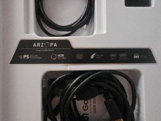 Pantalla Portátil Arzopa 144Hz HDR 1080p 15.6 pulg