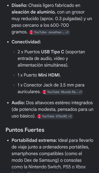 Pantalla Portátil Arzopa 144Hz HDR 1080p 15.6 pulg