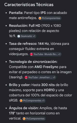 Pantalla Portátil Arzopa 144Hz HDR 1080p 15.6 pulg
