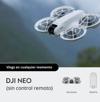 DJI neo1 con 3 batterie