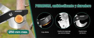 Forbici da potatura telescopiche 99 cm, nuove