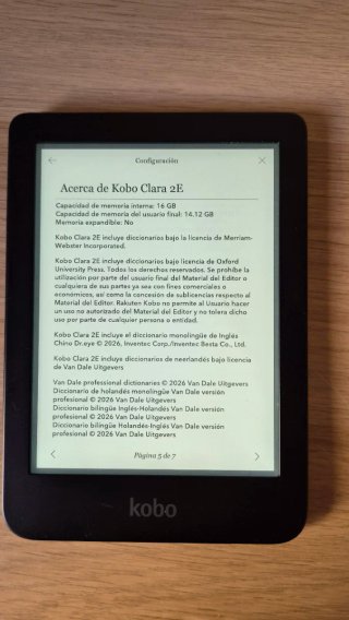 Lettore e-book Kobo Clara 2E Nero