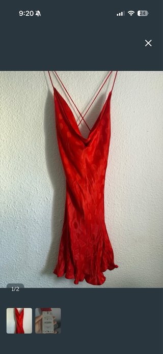 Vestido Zara Rojo