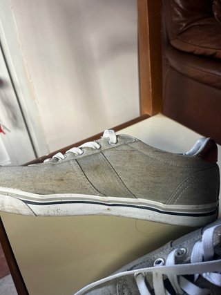 Zapatos Polo Ralph Lauren grises