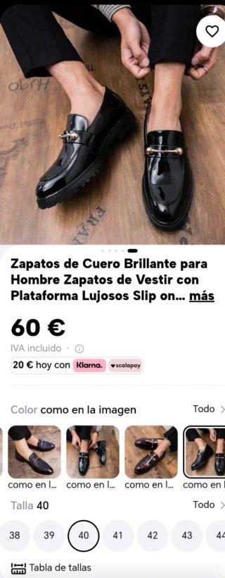 Zapatos charol mujer talla 40
