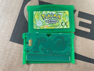 Pokemon Leaf Green Version Nintendo Game Boy Advan