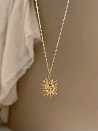 Collar Sol Dorado