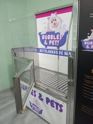 Máquina Autolavado Mascotas Bubbles & Pets