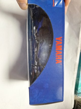 Moto Yamaha R1 Die-Cast 1:12 Blu/Argento