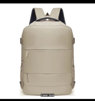 Mochila de viaje apta para avión