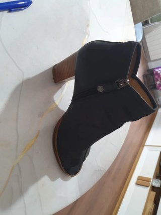 Botines Peep Toe Negros