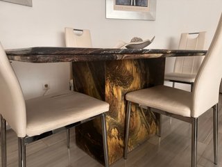 Tavolo da pranzo in marmo