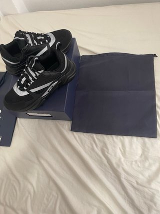 Dior B22 Zapatillas Negras Talla 44