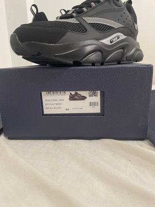 Dior B22 Zapatillas Negras Talla 44