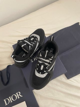 Dior B22 Zapatillas Negras Talla 44