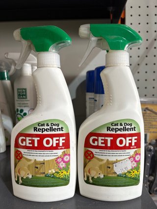2 x Repelente Gatos y Perros GET OFF