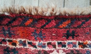 Alfombra tribal Qashqai antigua