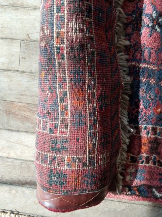 Alfombra tribal Qashqai antigua