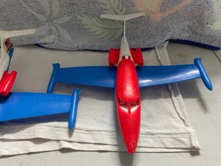 Aviones de juguete antiguos shambers