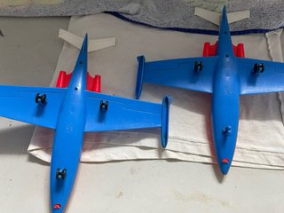 Aviones de juguete antiguos shambers