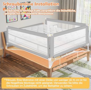Barrera protectora bebe para cama