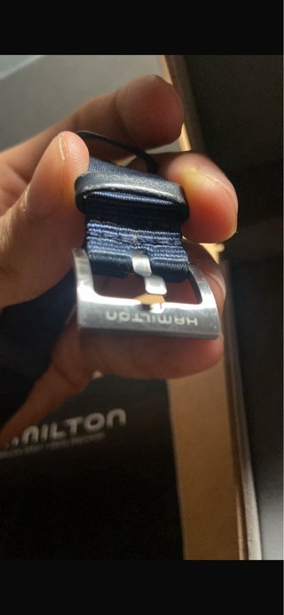 Hamilton Khaki Field Reloj Azul