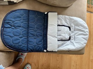 Saco para carrito de bebé azul