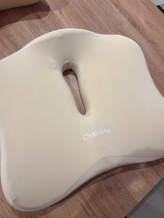 Cojín Silla Ergonómico Viscoelástico Beige