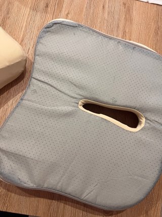 Cojín Silla Ergonómico Viscoelástico Beige