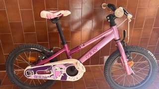 Bicicleta niña Coluer Magic 16 rosa