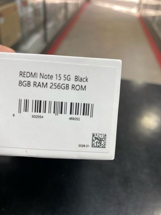 Redmi Note 15 5G 256GB Nero