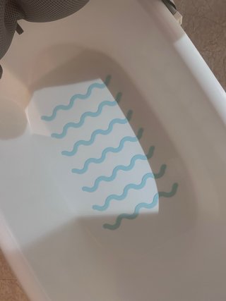 Bañera para bebé con cojín