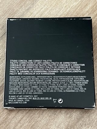 MAC Studio Conceal Correct Palette