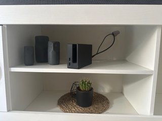 Mueble TV blanco 1,79m