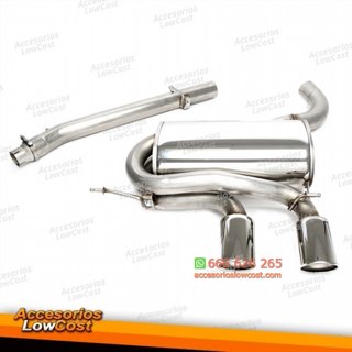 Sistema de escape TA Technix de acero inoxidable