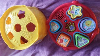 Tambor musical Vtech con formas