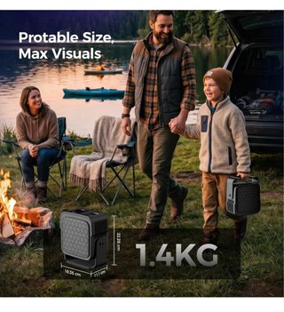 Proyector Google TV 1080P HDR10+ Negro •PRECINTADO
