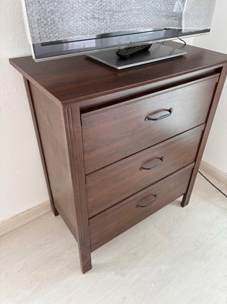 2 Comodini in Legno e Ceramica
