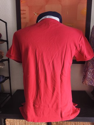 Polo Hackett Rojo y Azul