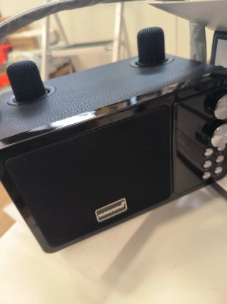 Altavoz Karaoke MUMUWIND MMF-603 con 2 Micrófonos