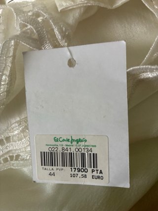 Conjunto Lencería Camisón y Bata Talla 44