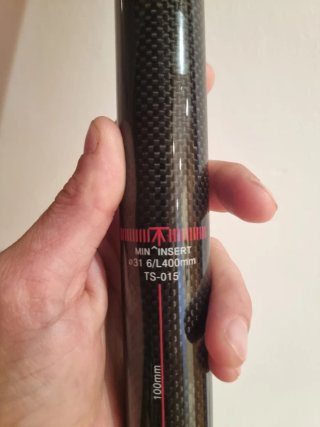 Tija carbono TOSEEK nueva